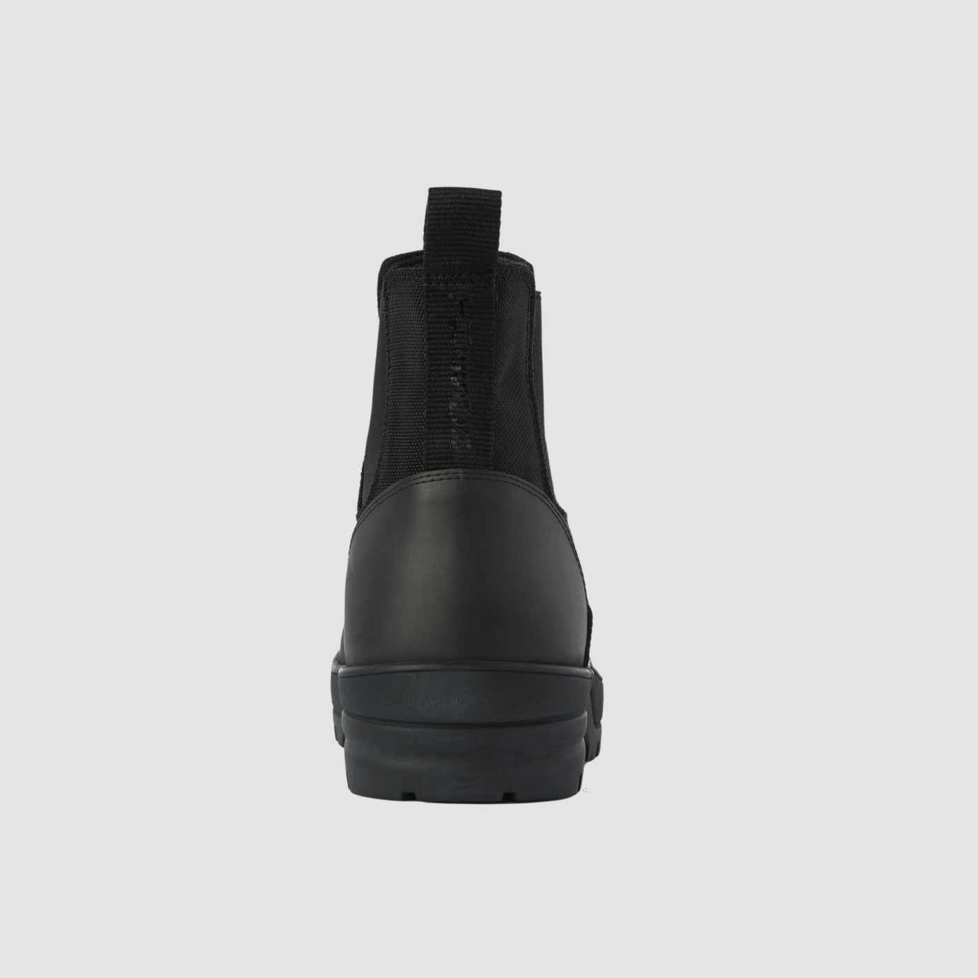 ethical rain boots, back view